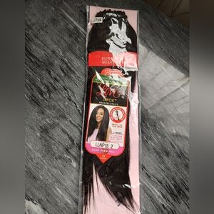 Black Silky Perm Yaki Hair Weave